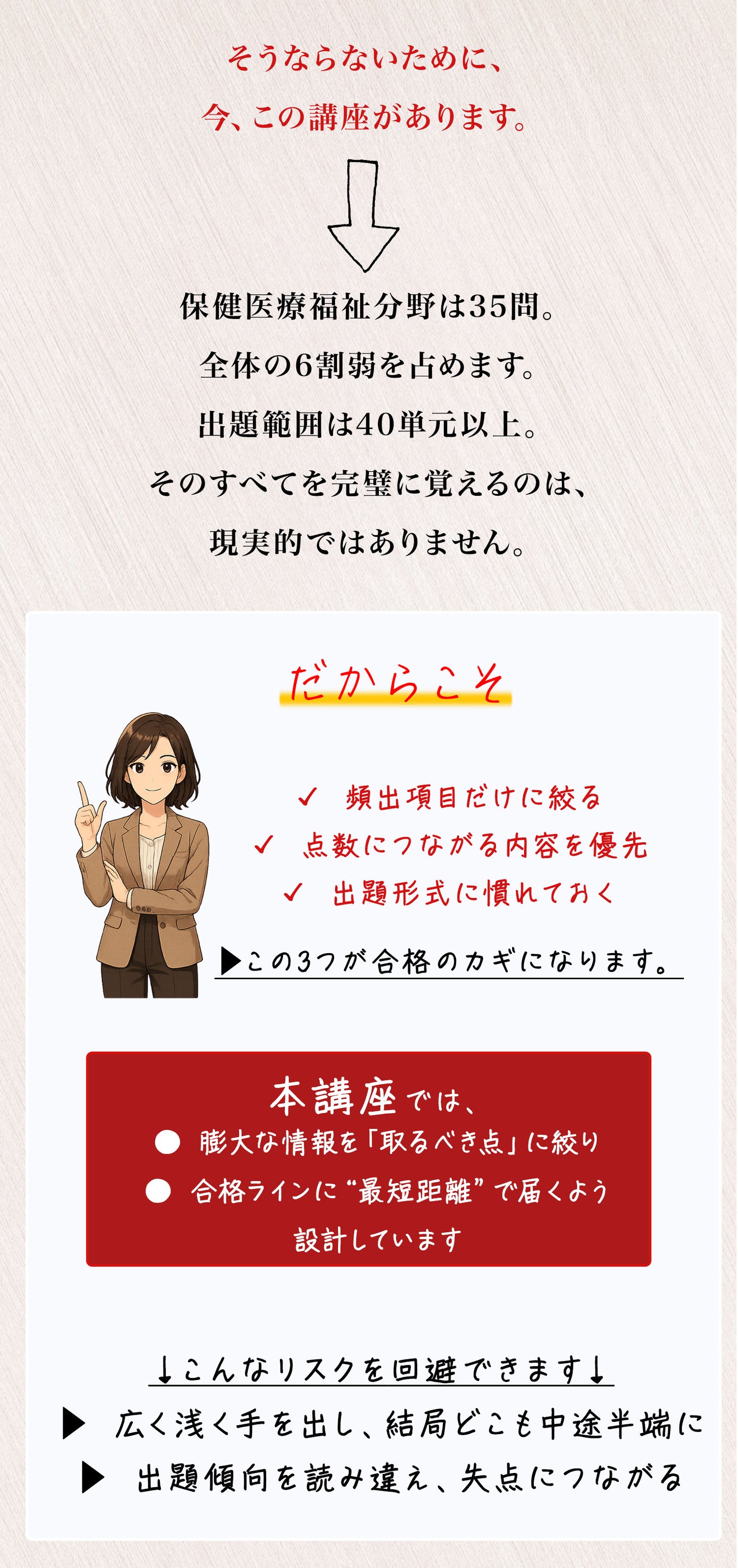 【全集中コース】8月短期集中講座「保健医療福祉分野編」(教材不要)